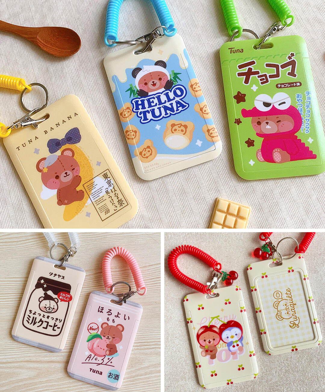 6 designs available